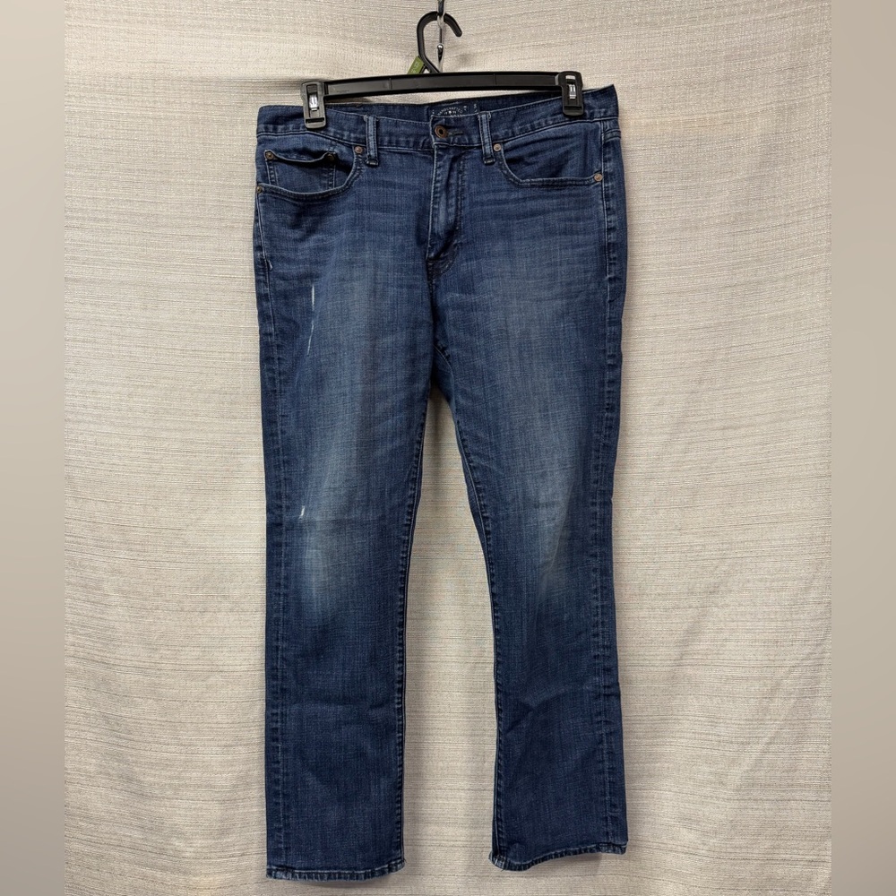 Lucky Brand Men's Dark Blue Straight Jeans